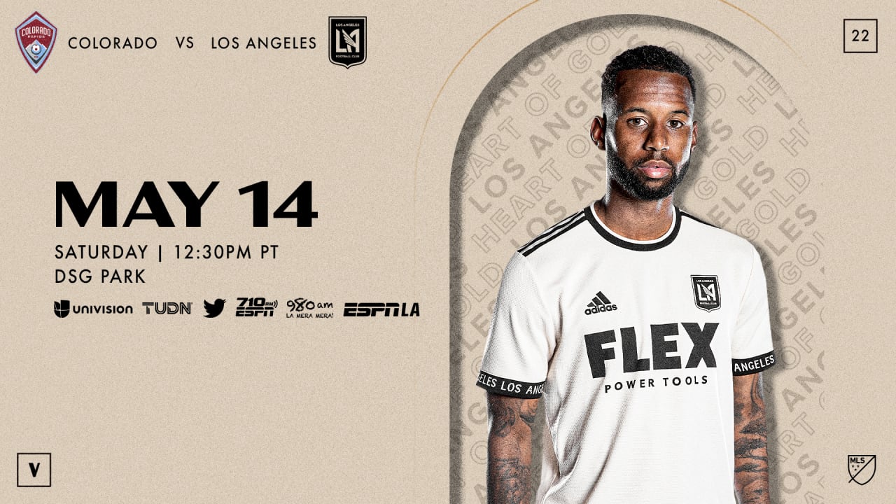 Where To Watch, LAFC at Colorado Rapids 5/14/22