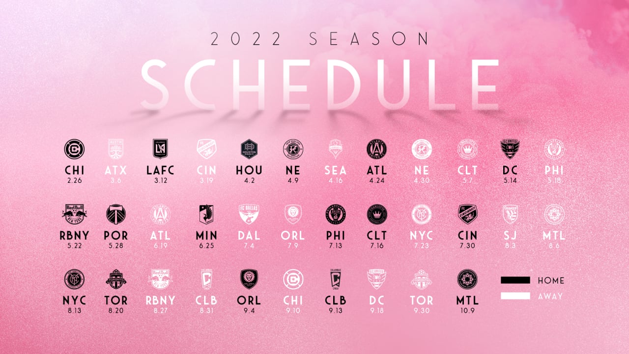Miami Schedule 2022 Ten Things To Know About Inter Miami Cf's 2022 Schedule | Inter Miami Cf
