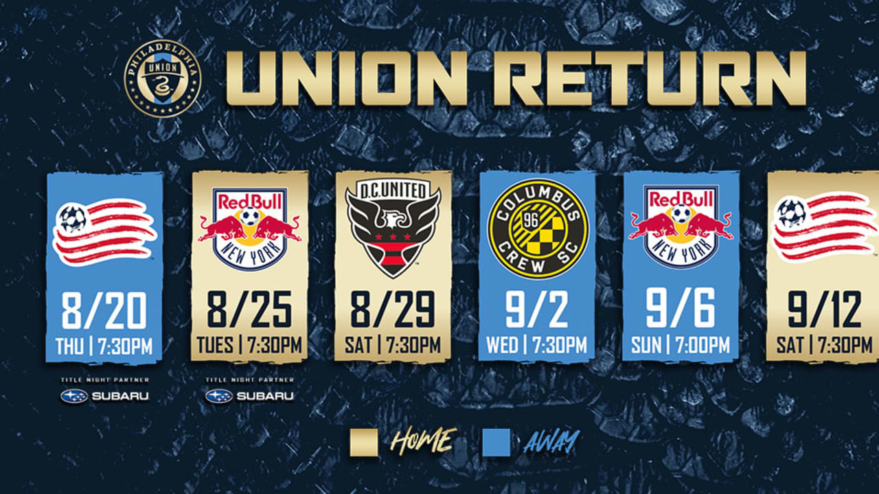 Philadelphia Union 2019 MLS Schedule Magnet 