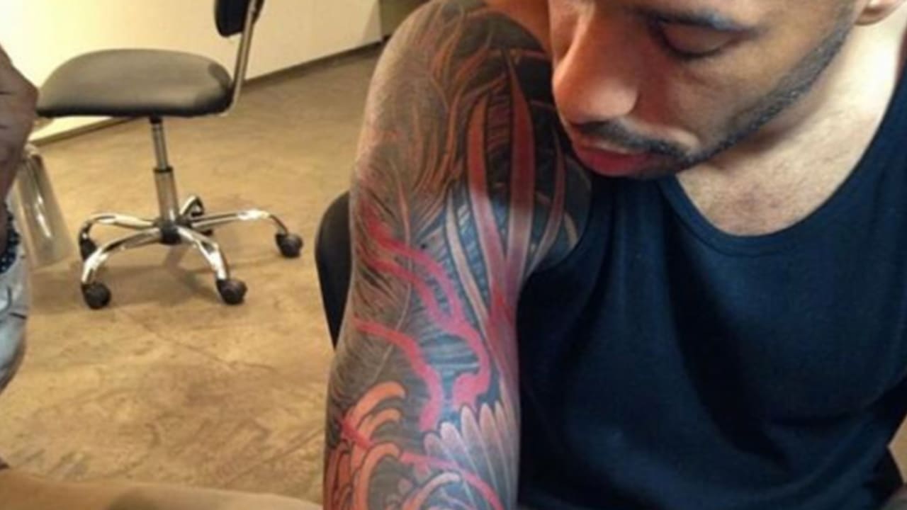 Thierry Henry all in on full-sleeve tattoos, inks right arm months after  left | THE SIDELINE 
