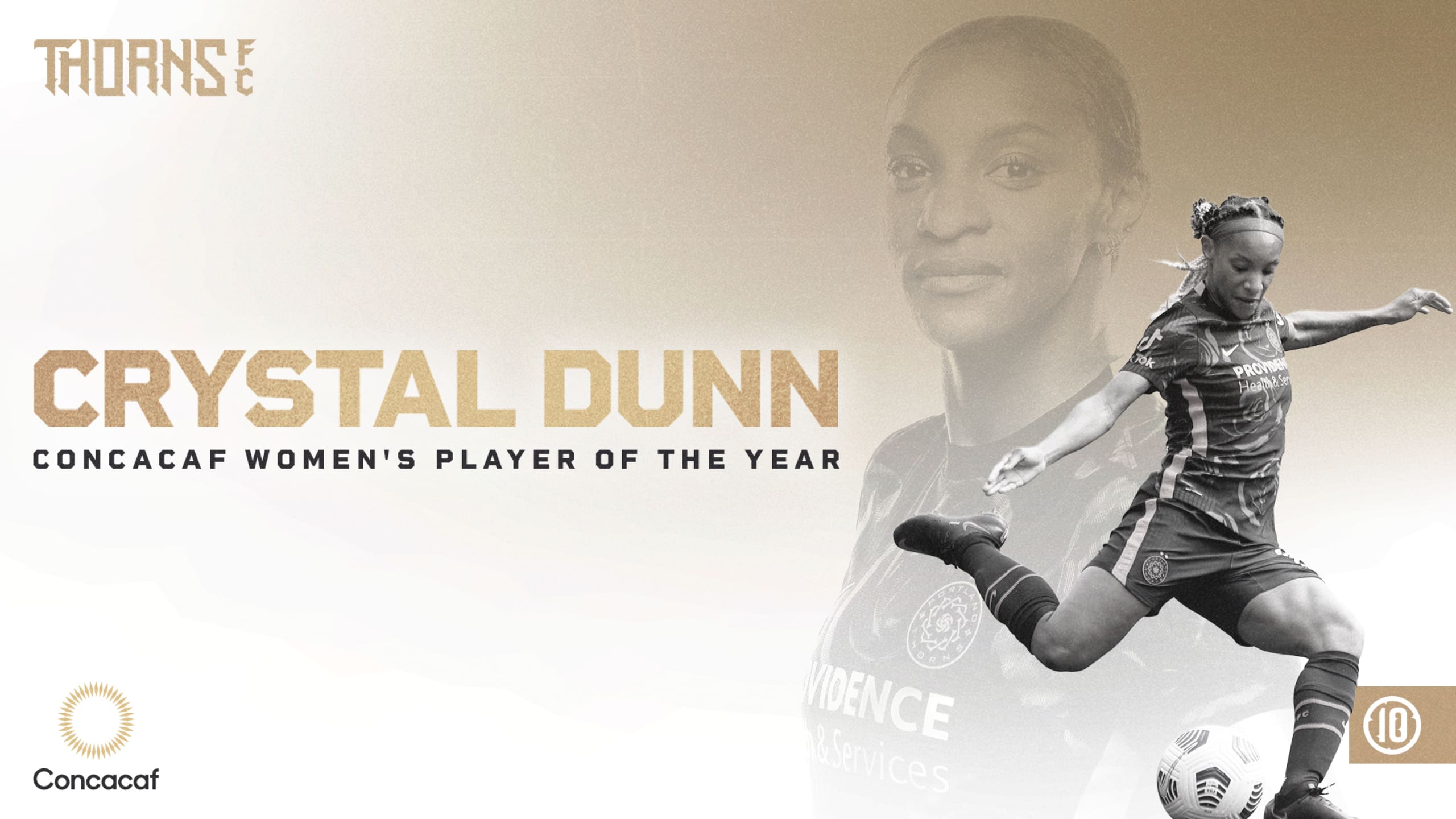 Portland Thorns FC midfielder Crystal Dunn named 2021 Concacaf Women's Player of the Year