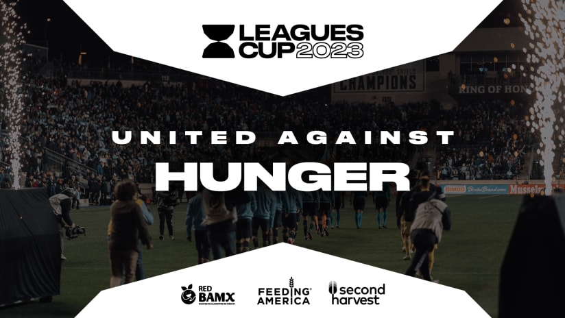 Leagues Cup - United Against Hunger Annoucement v3re