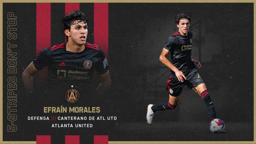 Atlanta United renueva a Efraín Morales