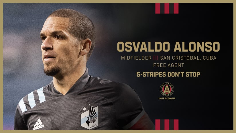 Atlanta United signs Osvaldo Alonso as Free Agent