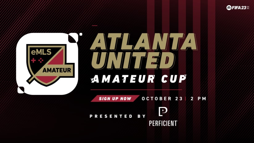 Represent Atlanta United as the best local FIFA gamer in the eMLS Amateur Cup