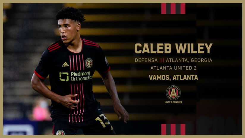 Atlanta United ficha a Caleb Wiley como Homegrown Player