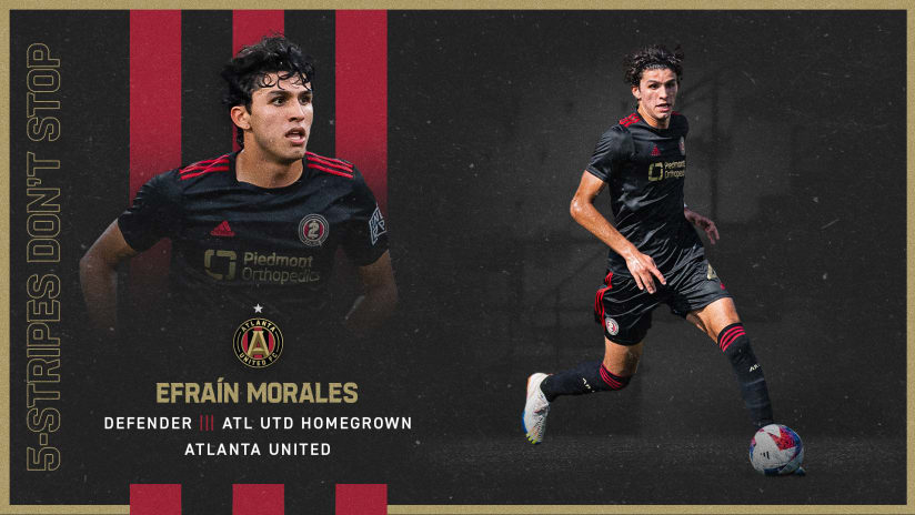 Atlanta United re-signs Efraín Morales