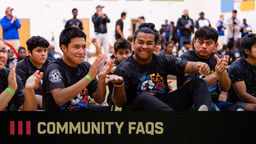 Community FAQs