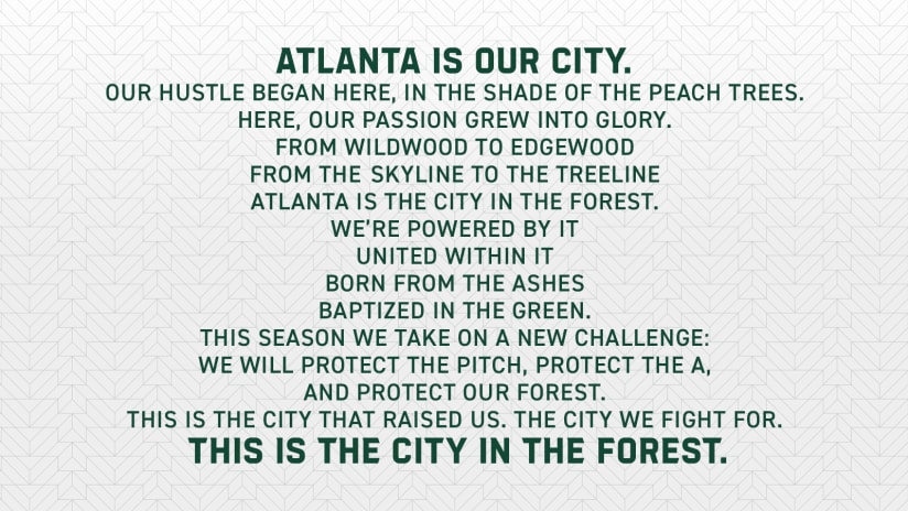 Atlanta United Kit Mantra