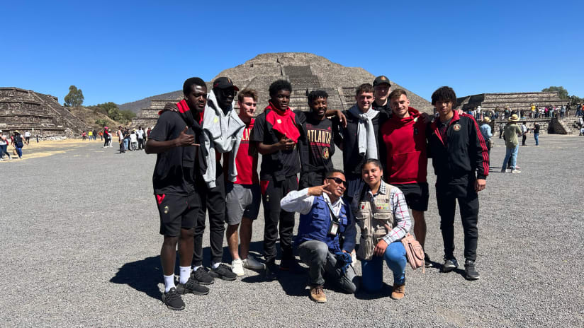 Live from Mexico City: Atlanta United visits the pyramids in Teotihuacán