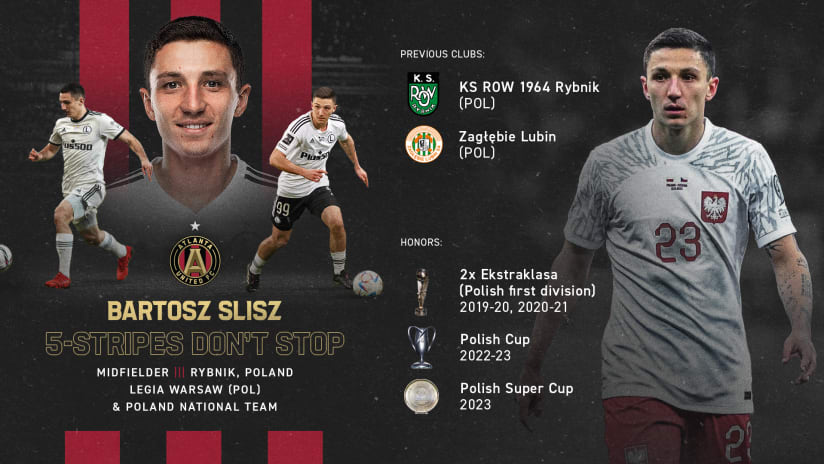 Atlanta United signs Polish international Bartosz Slisz