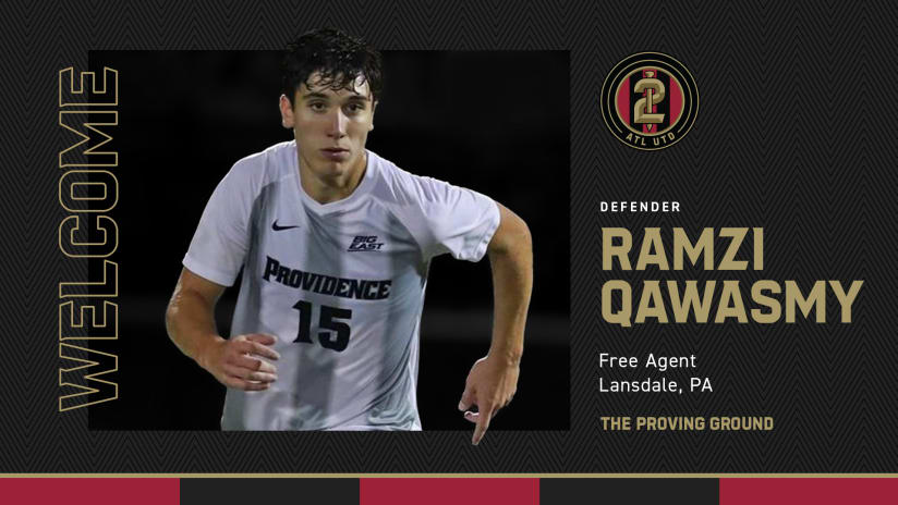 Atlanta United 2 Signs Defender Ramzi Qawasmy