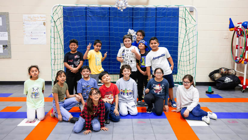 4ATX Foundation, Netspend Partner to Provide New Soccer Nets and Goals to Palm Elementary  