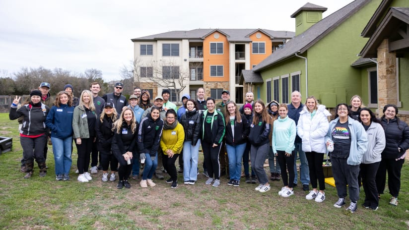 Austin FC, Founding Partners Plant 23 Trees with Help of TreeFolks