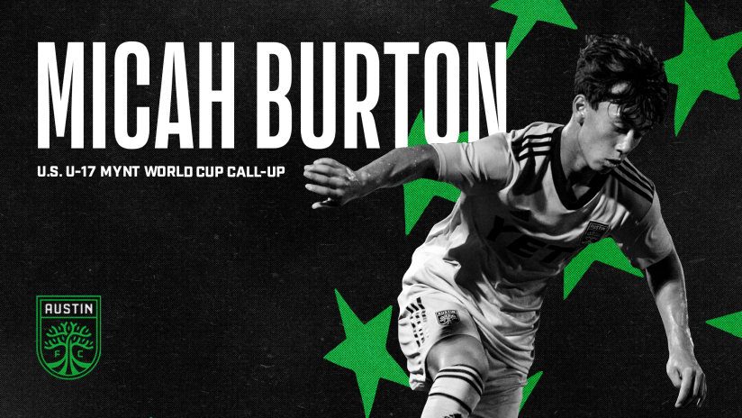 Micah Burton Called Up To U.S. U-17 Men's Youth National Team For 2023 FIFA U-17 World Cup