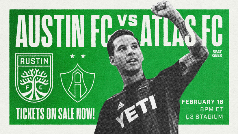 Tickets: Austin FC vs. Atlas FC