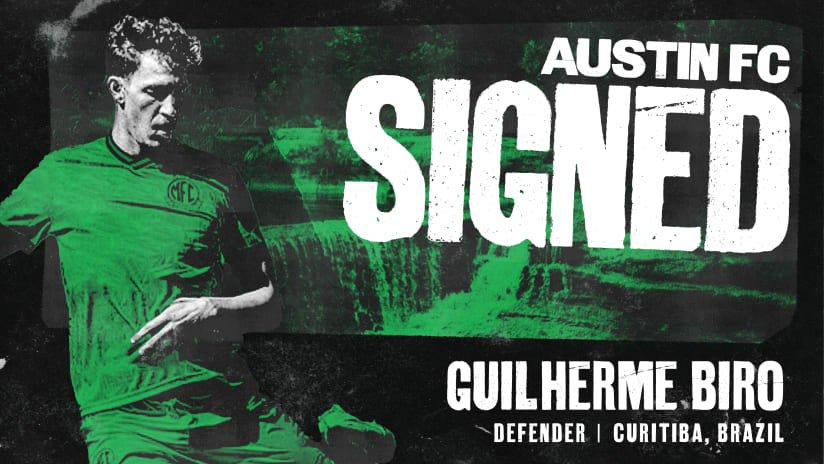 Austin FC ficha al defensa brasileño Guilherme Biro