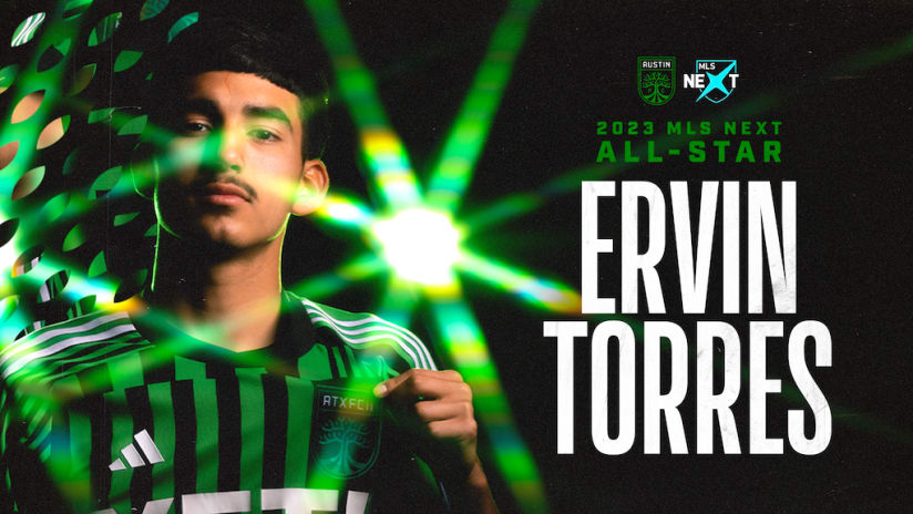 Ervin Torres To Compete in 2023 MLS NEXT All-Star Game