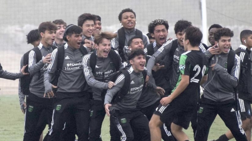 Austin FC Academy Teams Compete In Generation adidas Cup Qualifiers