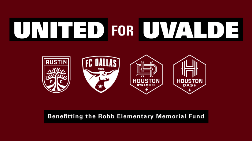 Austin FC, FC Dallas, Houston Dynamo FC and Houston Dash Honor Victims of Uvalde Shooting
