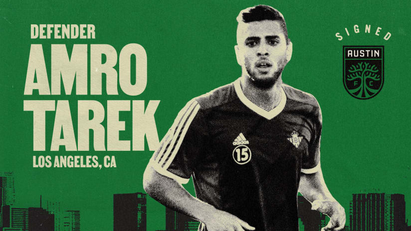 Austin FC Signs Defender Amro Tarek