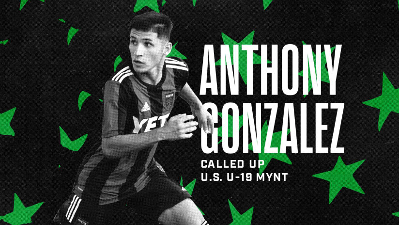 Austin FC Academy Player Anthony Gonzalez Invited to U-19 U.S. Men's National Team Training Camp