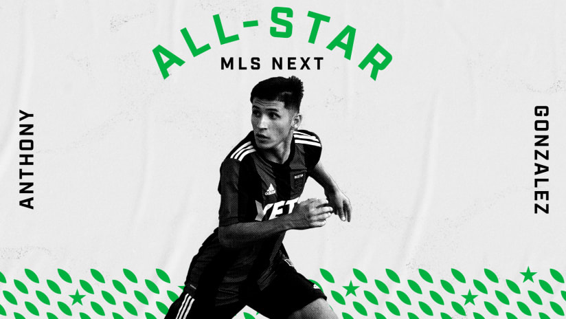 Austin FC Academy Player Anthony Gonzalez Selected to MLS NEXT All-Star Game
