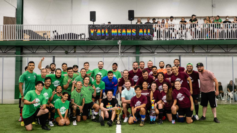 Pollo FC Wins Inaugural Y’all Means All Cup Presented by Lexus, Donates Proceeds to Out Youth
