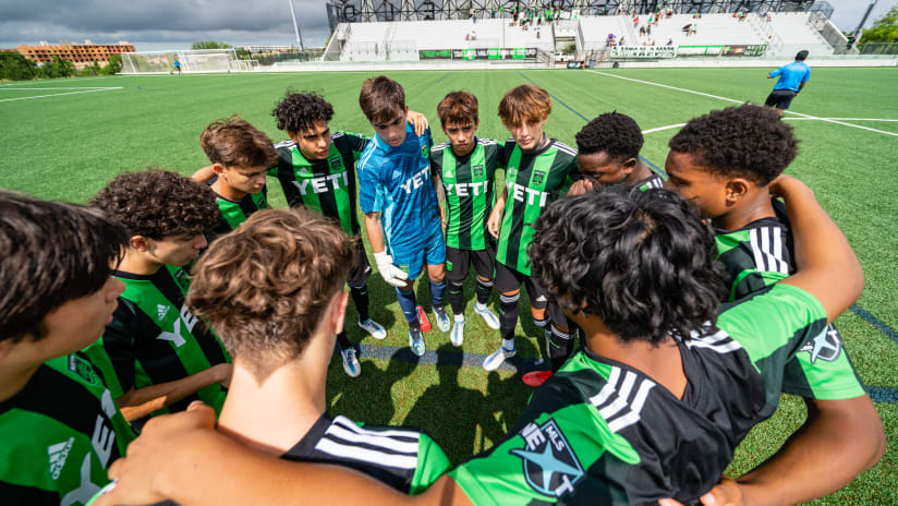 Five Austin FC Academy Players Sign Amateur Agreements with Austin FC II