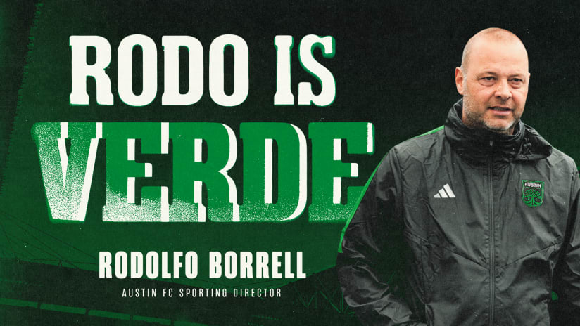 Rodolfo Borrell se une al Austin FC como Director Deportivo