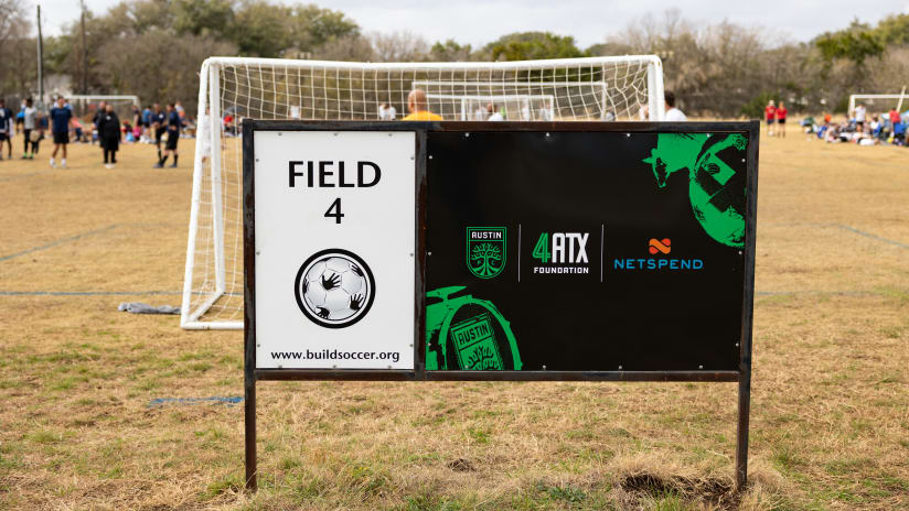 4ATX Foundation, Netspend Join Forces to Help Fund Field Refurbishment at BuildSoccer Park