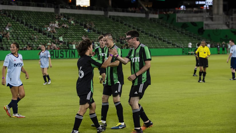 Special Olympics Unified Teams from Austin FC, FC Dallas Play Match at Q2 Stadium