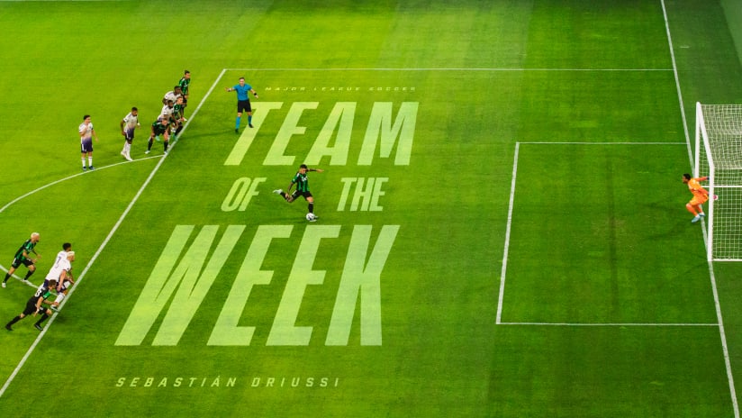Sebastián Driussi Named To MLS Team of the Week