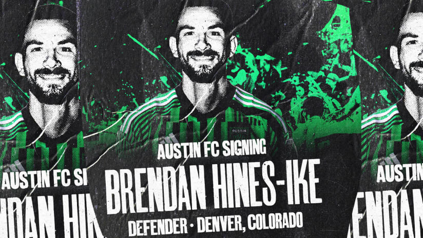 Austin FC Ficha al Defensa Brendan Hines-Ike