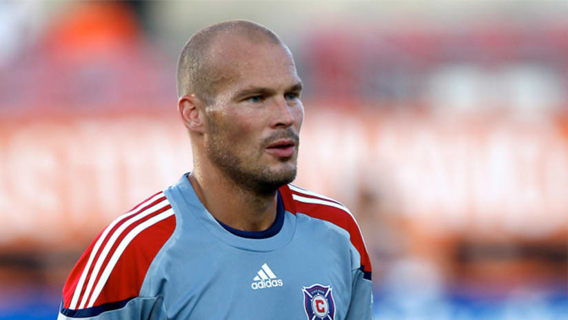 Ljungberg was traded to the Fire on July 30th