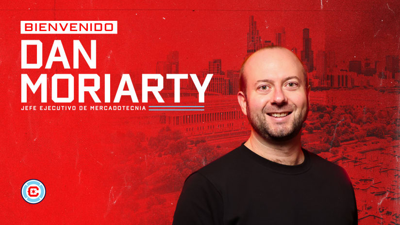 Chicago Fire FC Nombra a Dan Moriarty como Jefe Ejecutivo de Mercadotecnia