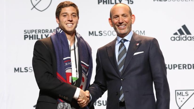 Polster with Don Garber