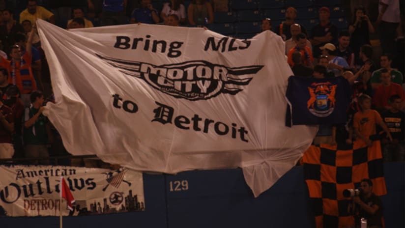 Motor City Supporters Club at the Silvedrome in Detroit