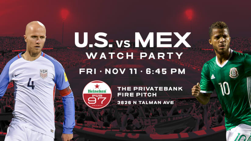 USMNT-MEX Watch party 11-11