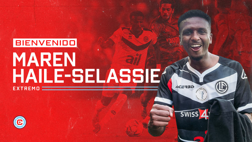 Chicago Fire FC Adquiere al Extremo Maren Haile-Selassie Cedido por el FC Lugano 