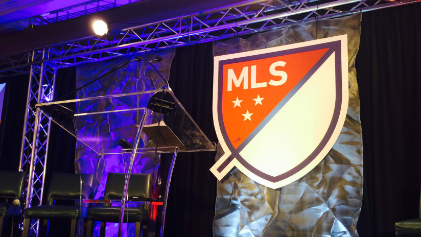 MLS SuperDraft Podium
