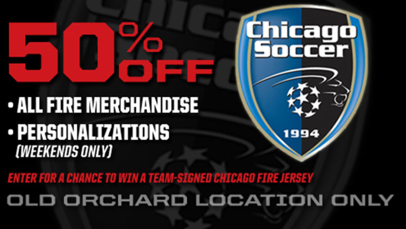 Chicago Soccer Merchandise Sale