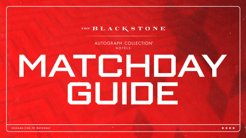 Matchday Guide | Chicago Fire vs. D.C. United | Saturday, April 1