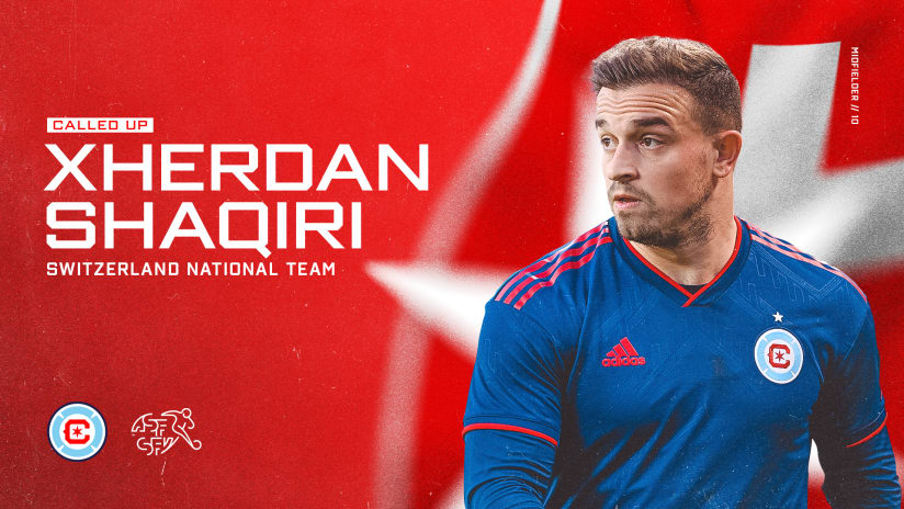 Xherdan Shaqiri Named to Switzerland National Team Roster for Upcoming EURO 2024 Qualifiers 