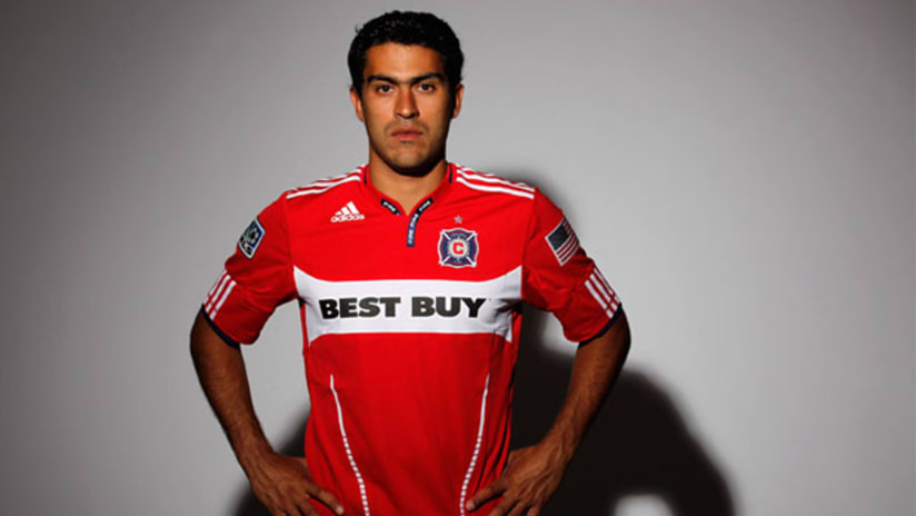 The Fire introduced Nery Castillo as the club's new Designated Player on Thursday at Toyota Park.