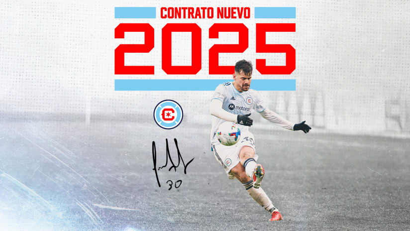 Chicago Fire FC Firma al Mediocampista Gastón Giménez con un Contrato Nuevo, Abriendo un Espacio de Jugador Franquicia para el 2023 