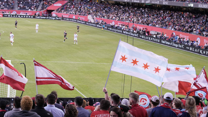 El Chicago Fire FC Anima a los Aficionados a Llegar Temprano al Doble Partido del Sábado en el Soldier Field 