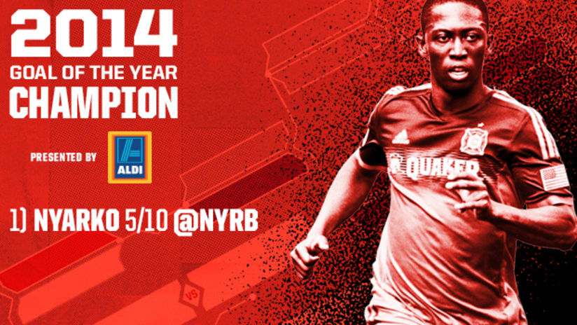 Patrick Nyarko 2014 Goal of the Year DL