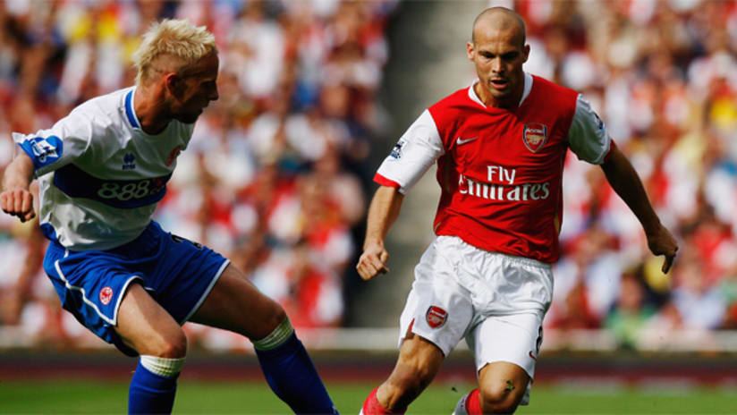 Ljungberg was signed by Arsenal in 1998, and played there until 2007