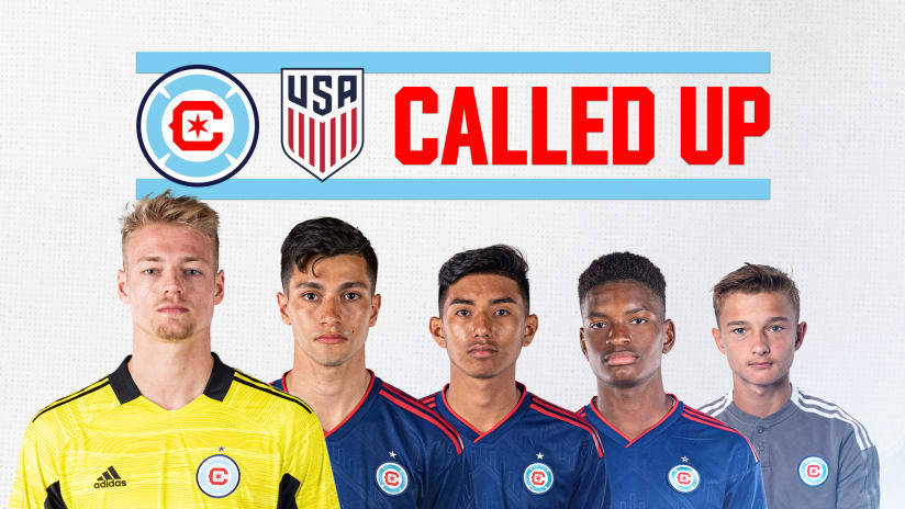 Five Chicago Fire FC and Chicago Fire Academy Players Called Up to U.S. Men’s Youth National Team Duty 